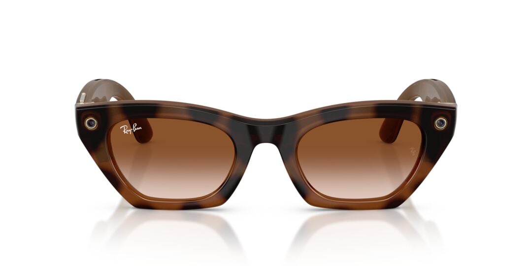 Lentes de sol Ray-Ban Meta Zena Gen. 3 color habana