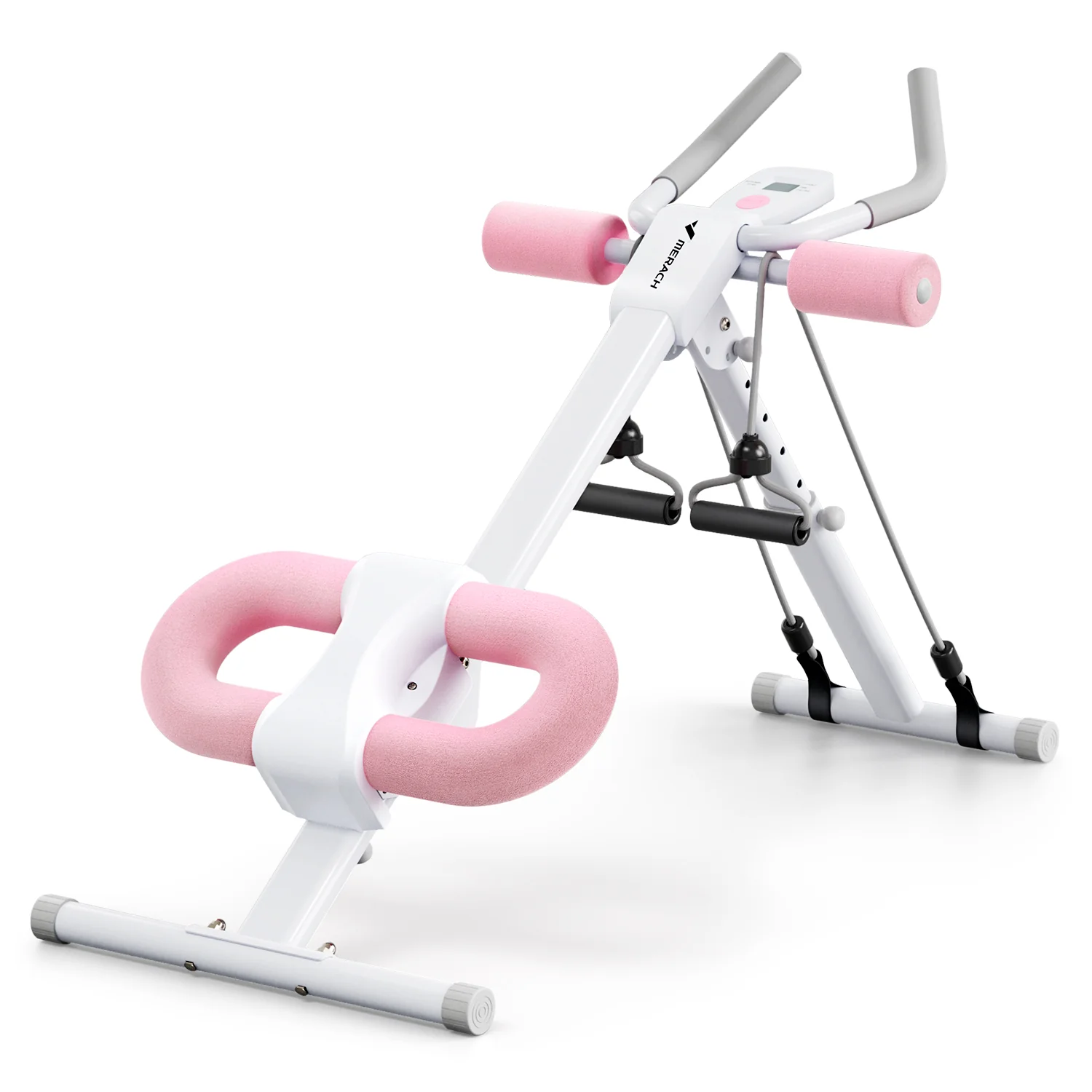 Der Merach 2314 Bauchtrainer ist laut Listing klappbar und mehrfach verstellbar.