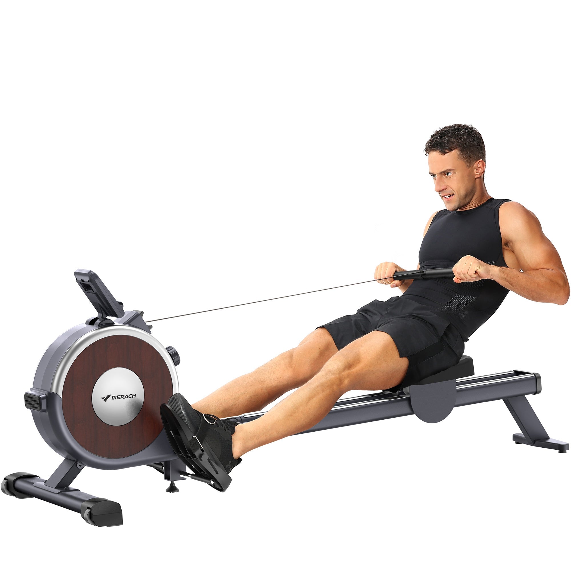Merach Q1S smart magnetic rowing machine