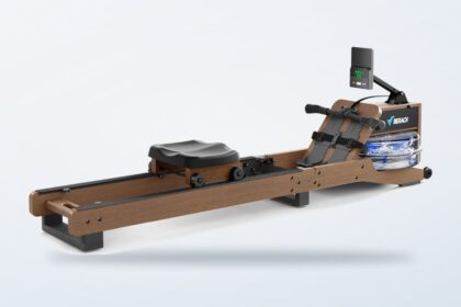 Merach R23R1 water rowing machine shown on a clean background