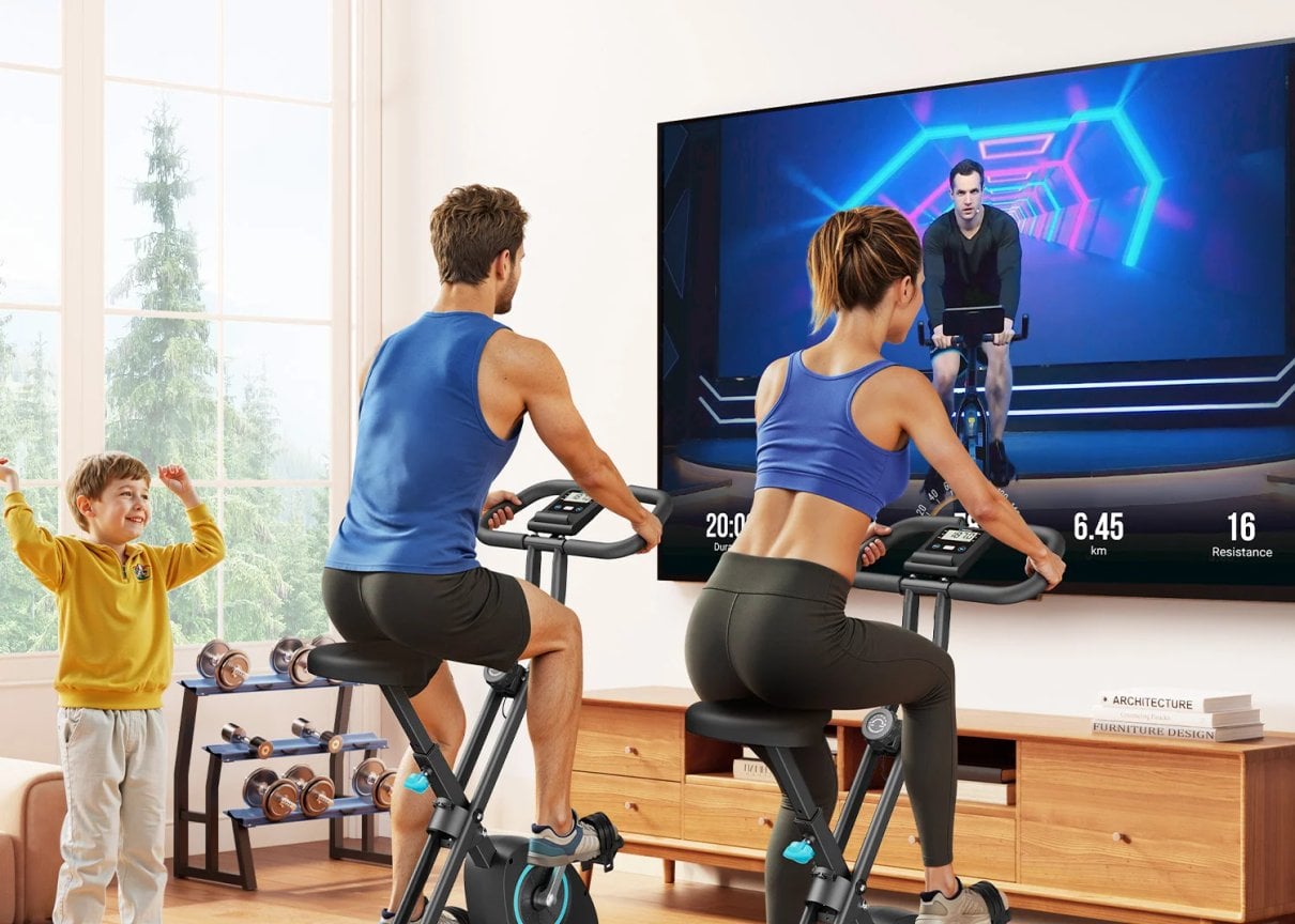 Merach S14 four-in-one indoor exercise bike