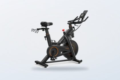 Merach S29B1 exercise bike in orange