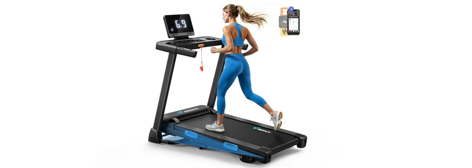 Merach T12B1 klappbares Laufband mit Neigung