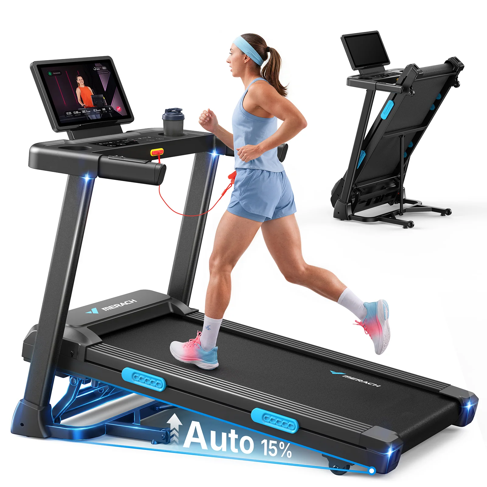 Merach T12B3 folding treadmill