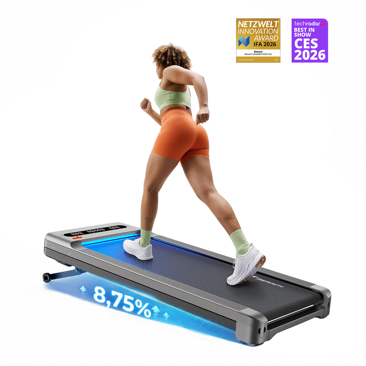 Merach UltraWalk Walking Pad für das Gehen zuhause