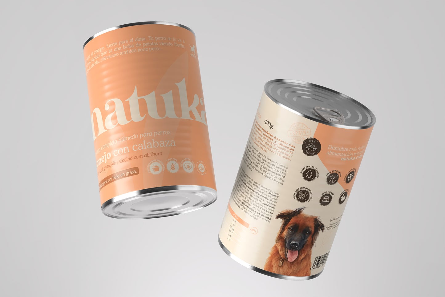 Presentación de la receta de conejo de Natuka
