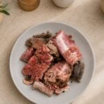 Menú BARF de cordero y pavo en trozos de Natuka
