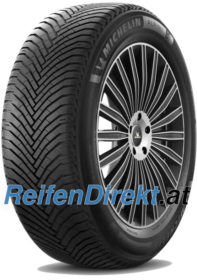 Michelin Alpin 7 Winterreifen mit sichtbarem Profil