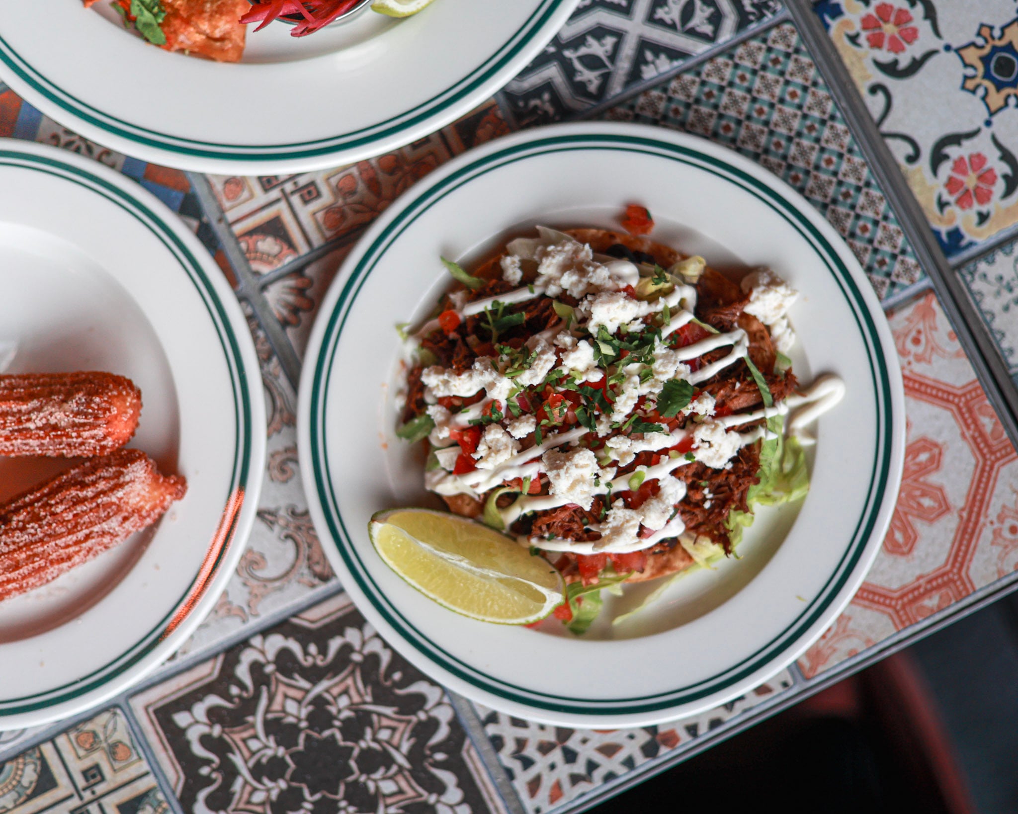 Wnętrze restauracji Papito Cocina Mexicana
