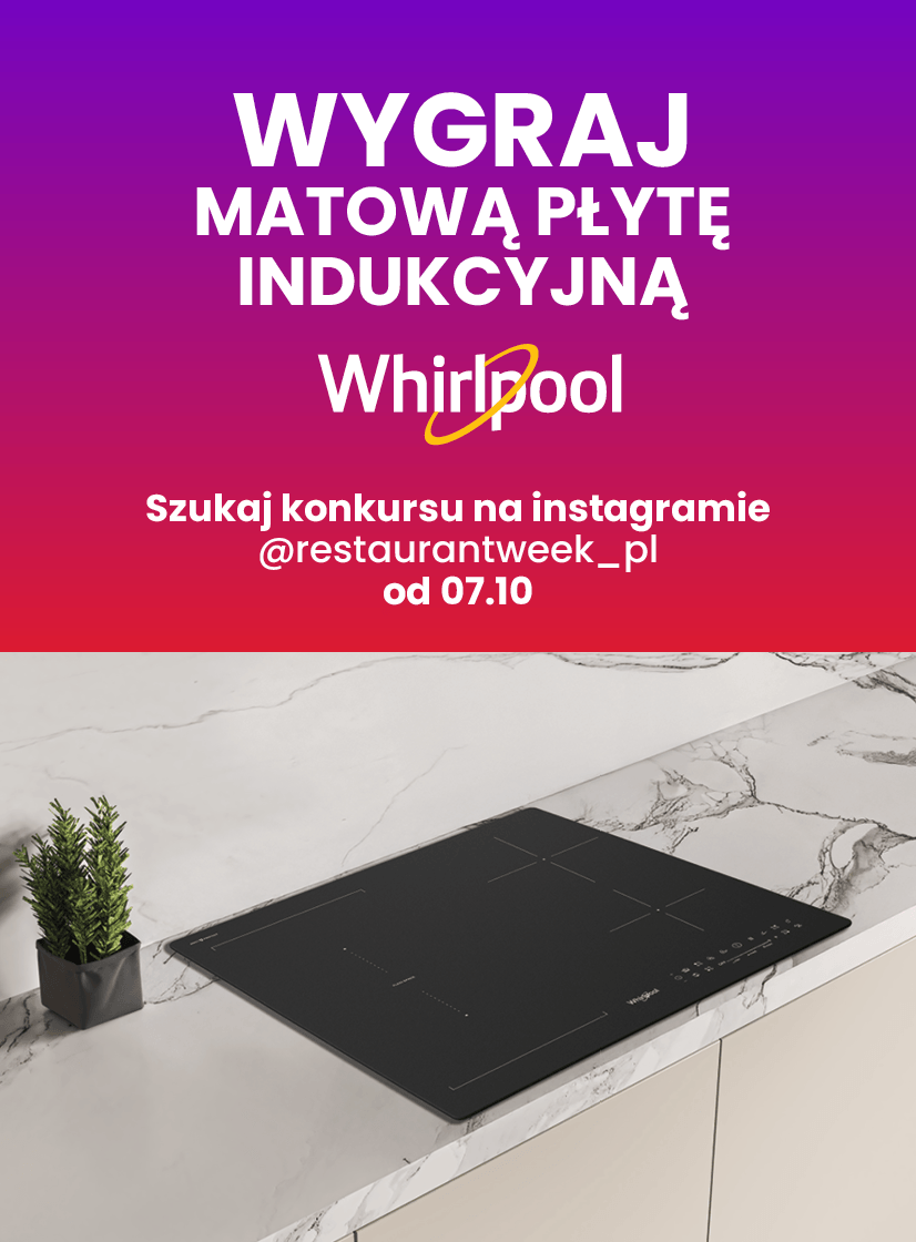 Kampania partnera Whirlpool w materiałach RestaurantWeek