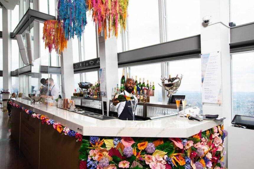 Avant Garden installation at The View from The Shard