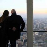 London skyline viewed from The View from The Shard