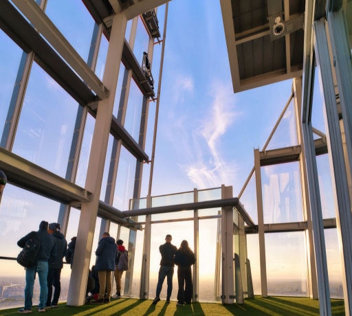 View experience associated with Standard Admission at The View from The Shard