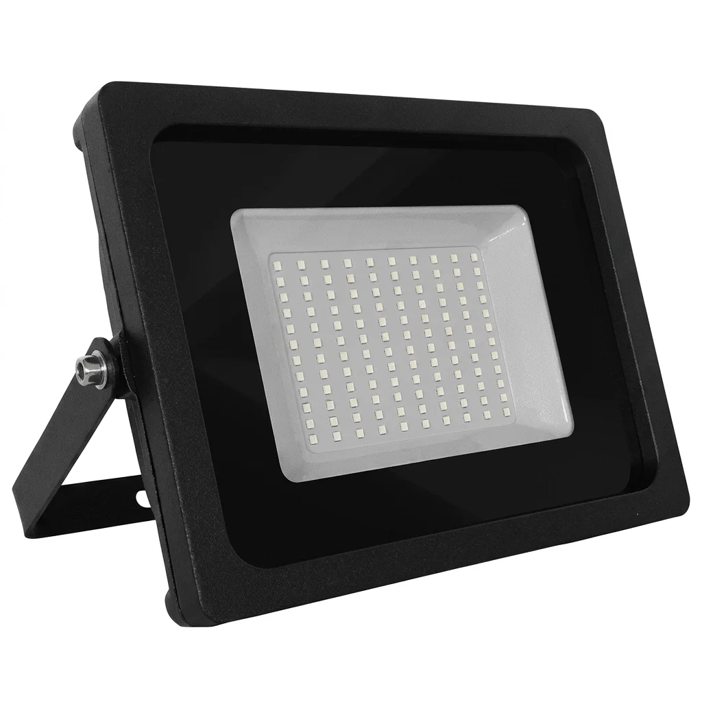 Slimline outdoor LED floodlight in daylight white