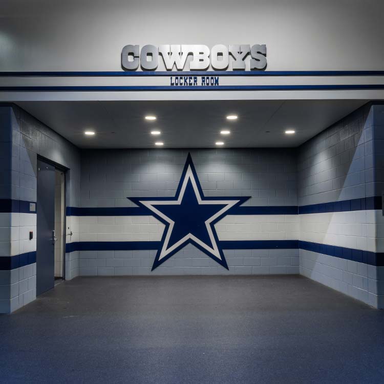 Self-guided stadium visit at AT&T Stadium