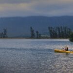 Kayak on a travel adventure