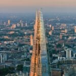 The Shard skyline exterior
