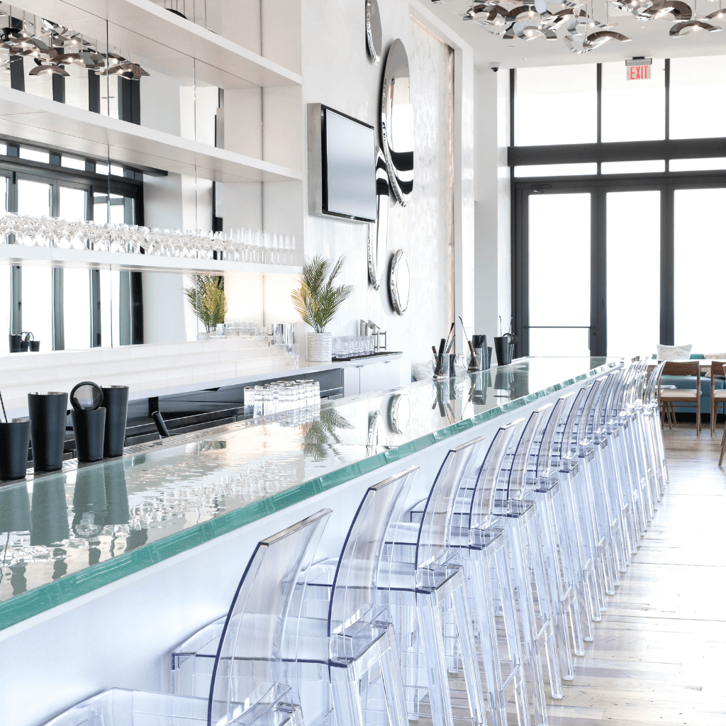 Event setup at View Boston