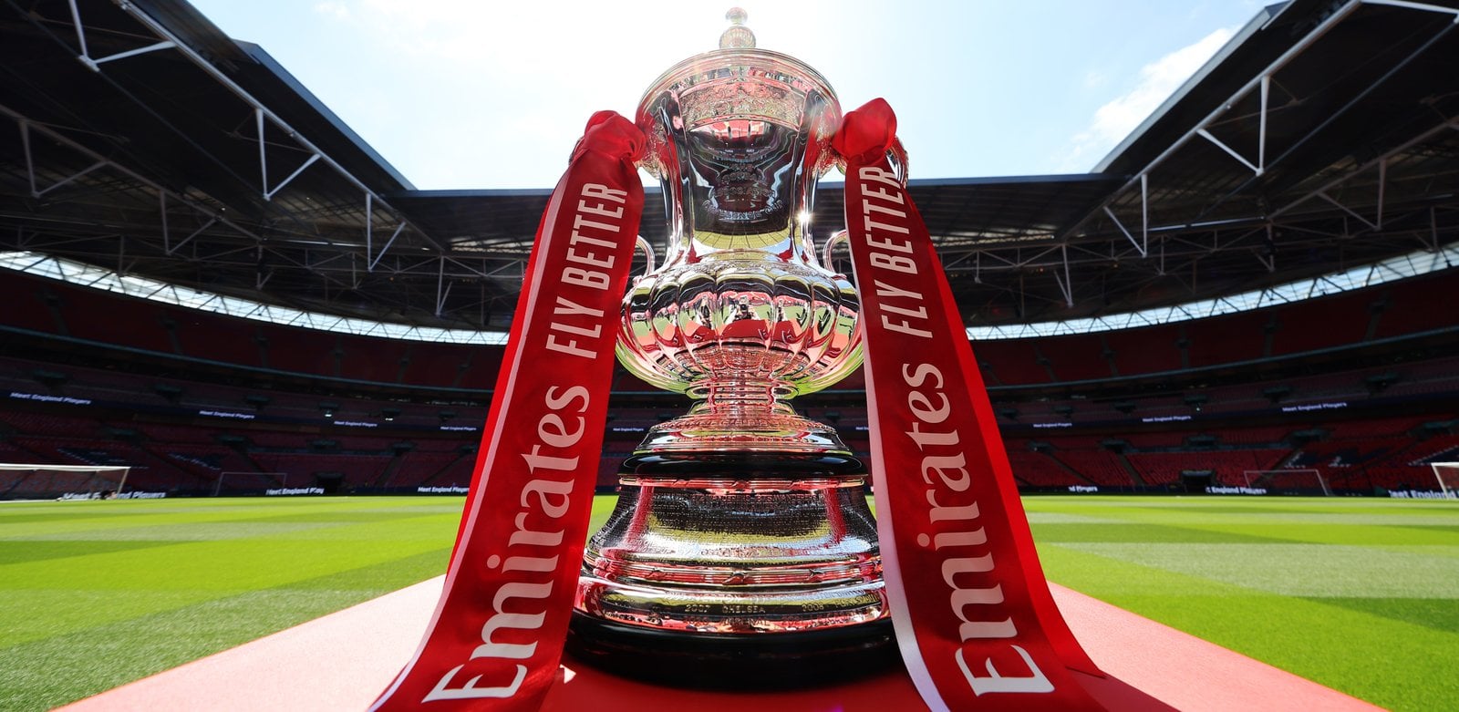 Emirates FA Cup scene at Wembley Stadium